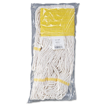 Boardwalk® Super Loop Wet Mop Head, Cotton-synthetic Fiber, 5" Headband, Small Size, White, 12-carton freeshipping - TVN Wholesale